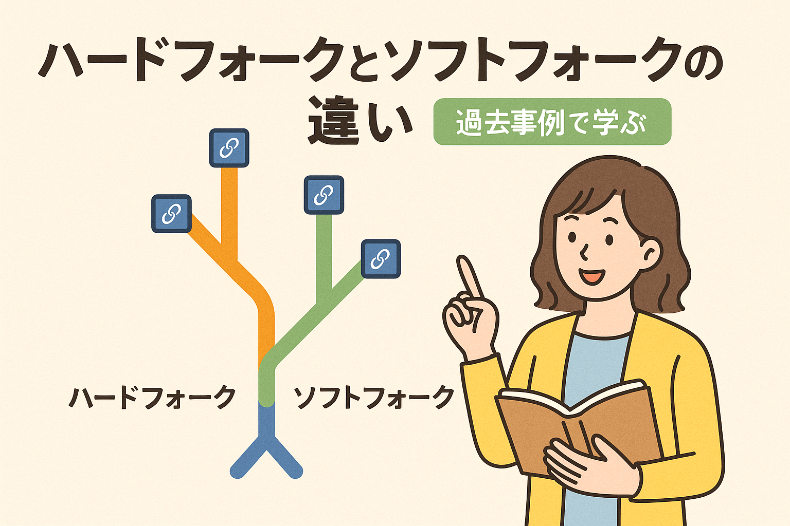 ハードフォークとソフトフォークの違いを徹底解説｜過去事例から学ぶ投資とリスク管理